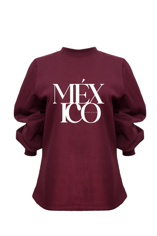 Sudadera Burdeos