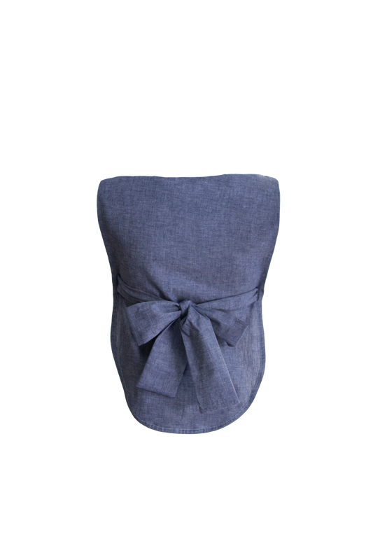 Top Maranta Mezclilla