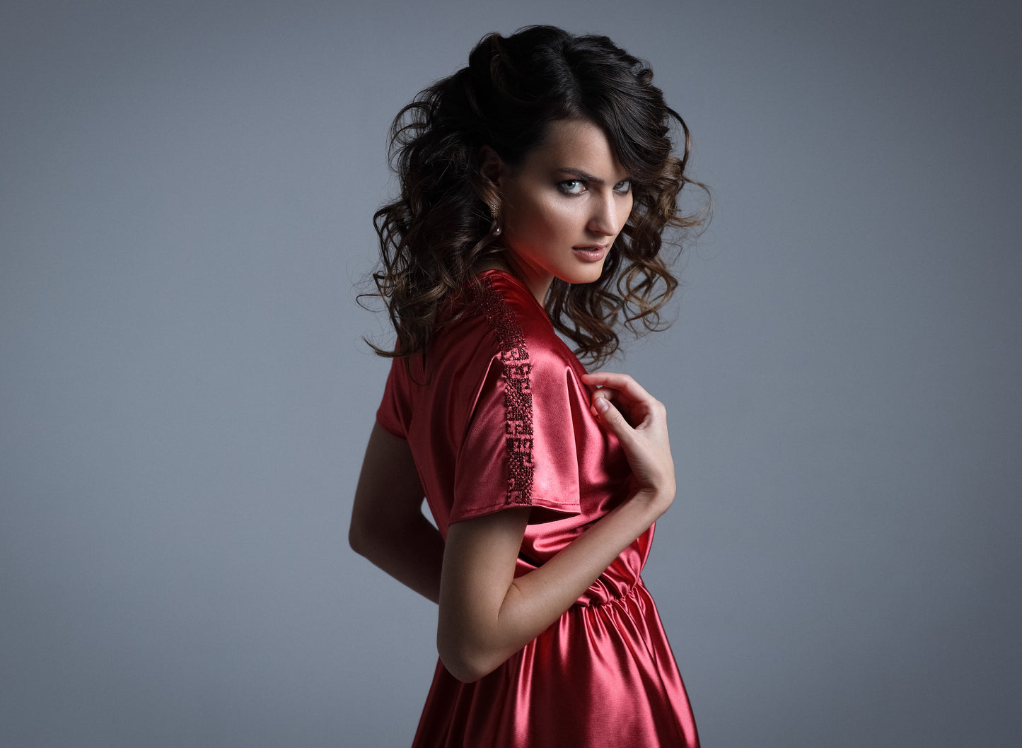 Vestido Alma Coral