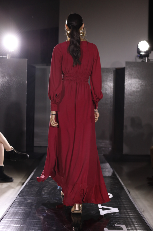 Vestido Carmesí