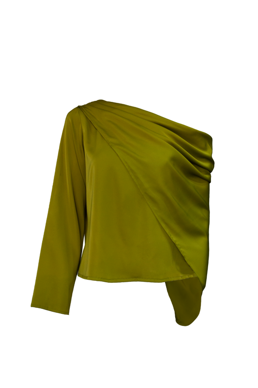 Blusa río verde