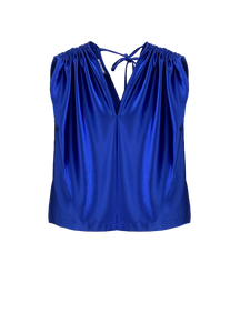 Blusa Lupita Azul eléctrico