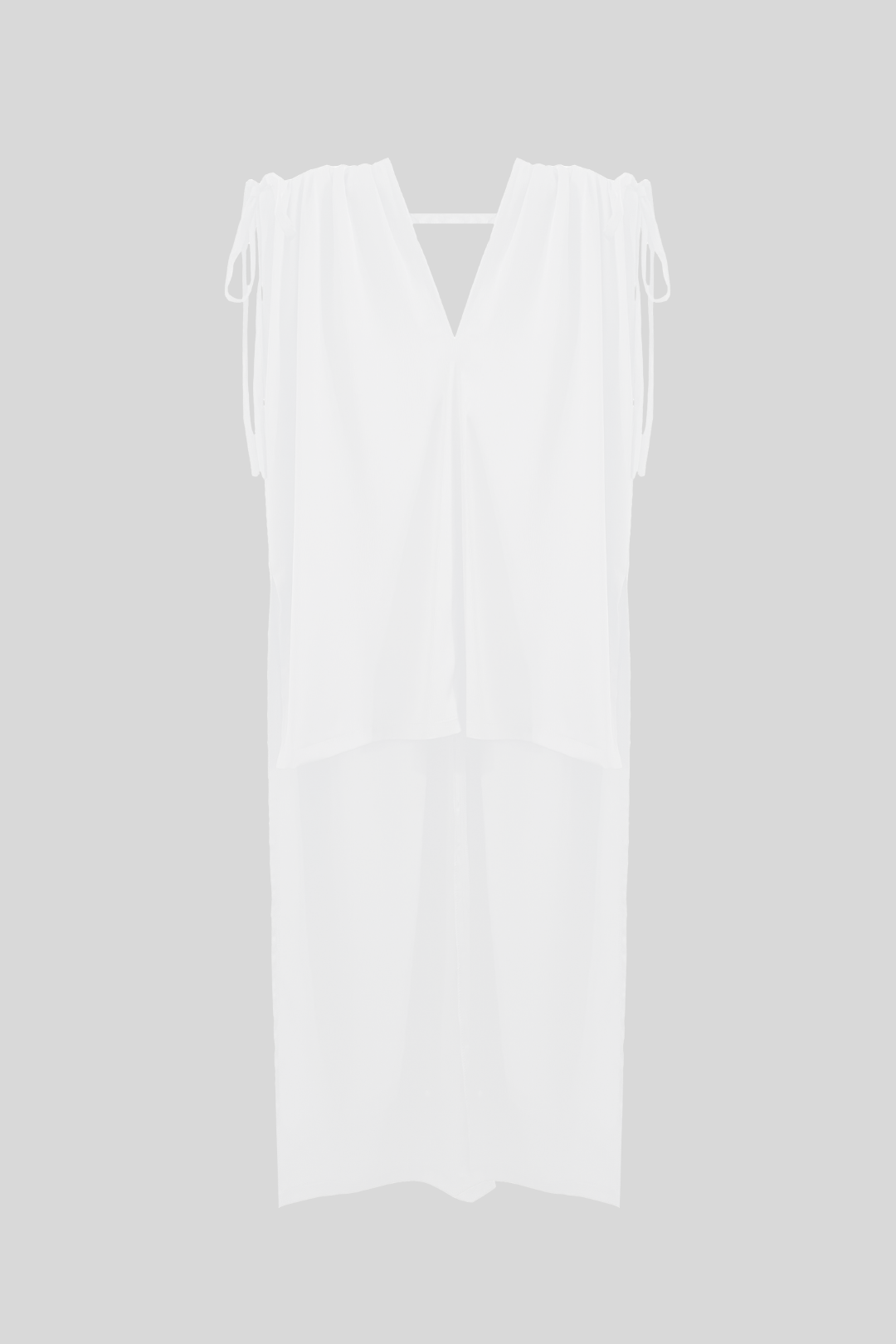 Blusa Lupita Asimétrica Blanca